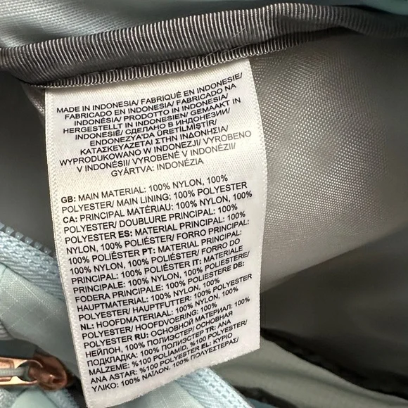 The North Face Recon Luxe Sky Blue Backpack - Picture 12 of 12